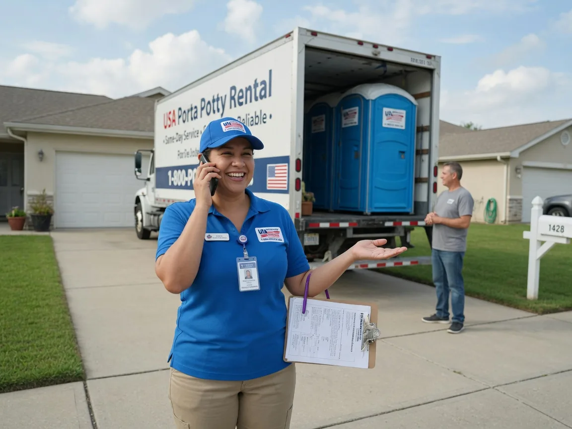 Portable Toilet Rental Goldsmith, IN FAQs